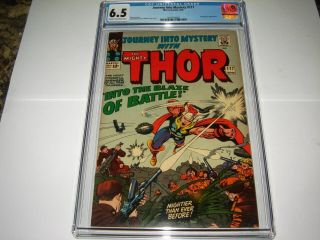 Silver Age Marvel Comic Journey Into Mystery 117 Cgc 6.  5