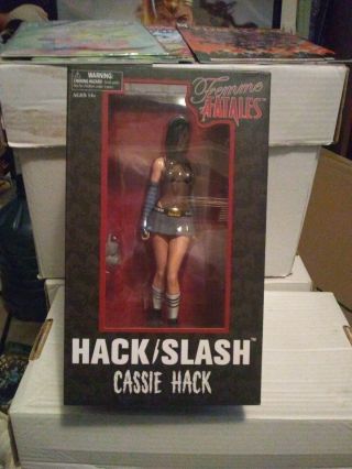 Hack Slash Femme Fatales Cassie Hack Diamond Select Toys Never Opened Box Fn