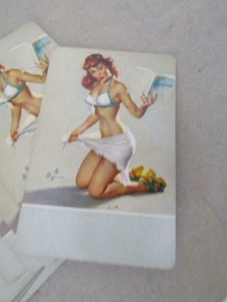 Vintage Pin Up Girls Playing Cards Artest Gil Elvgren Set Of 50