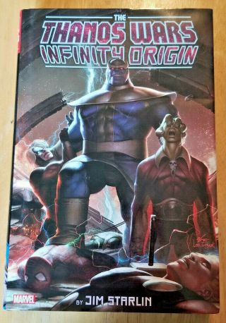 The Thanos Wars: Infinity Origin By Jim Starlin Marvel Omnibus Hard Cover