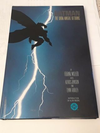 Batman: The Dark Knight Returns Hardcover - 1986 First Edition By Frank Miller