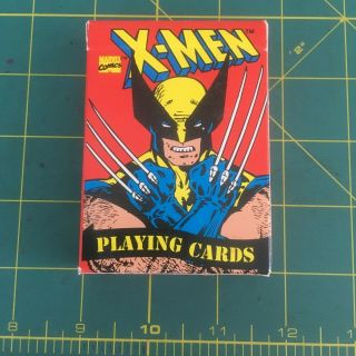 Vintage Marvel X - Men Playing Cards 1993 - Wolverine Cyclops X Men Comic Comics