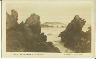 Australia Postcard - Rocks At The Bluff,  Victor Harbour,  South Australia - 1900s