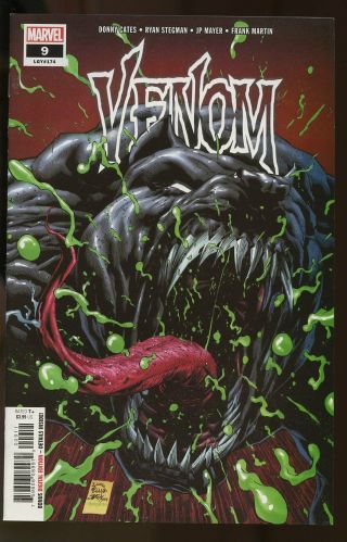 Venom 9 Near 9.  4 1st Full Dylan Brock / Stegman Cover 2018 Marvel Comics