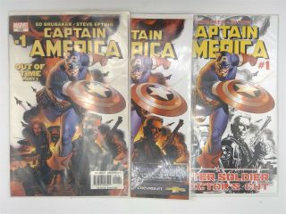 Captain America Vol 5 1,  3 - 7,  9 - 12,  15,  18 - 50 Marvel Comics 2005 1st Winter Soldier