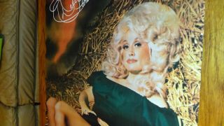 Vintage 1978 Dolly Parton in Hayloft 