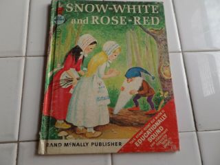 Snow - White And Rose - Red,  A Rand Mcnally Elf Book,  1967 (vintage Children 
