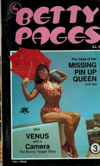 The Betty Pages 3 Bunny Yeager Story,  Case Of The Missing Pinup Queen Part 2