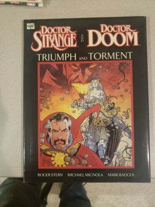 Strange Doom Triumph And Torment 1989 Hardcover Mignola Vf