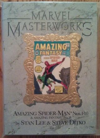 " Marvel Masterworks " The Spider - Man Volume 1 Variant Hardcover