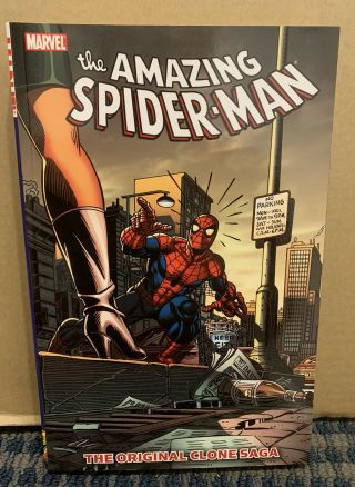 The Spider - Man “the Clone Saga” Trade Paperback Oop (d7 - 2)