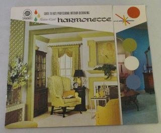Acme Quality Paint Guide To Easy Professional Interior Decorating Harmonette 10p