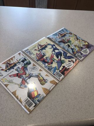 Voltron 1,  2,  3 Comics 1985 Defender Of The Universe Special 1st Edition Exc