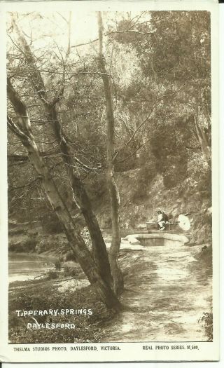 Australia Postcard - Tipperary Springs,  Daylesford,  Victoria - 1900 