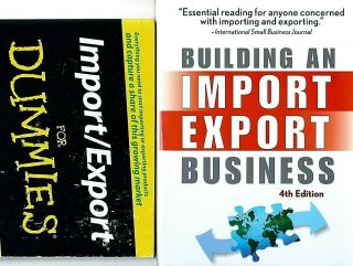 2 Books On Building An Import/export Business For Dummies & Kenneth D.  Weiss