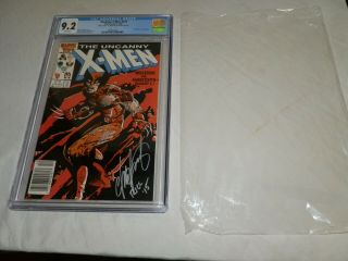 The Uncanny X - Men 212 Cgc Graded 9.  2 Chris Claremont Signature