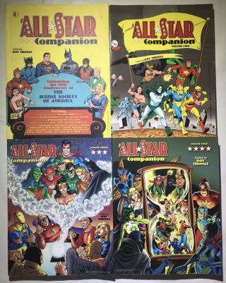 The All Star Companion 1 - 4 2 3 Tpb Tp Softcover Set Twomorrows Oop Roy Thomas