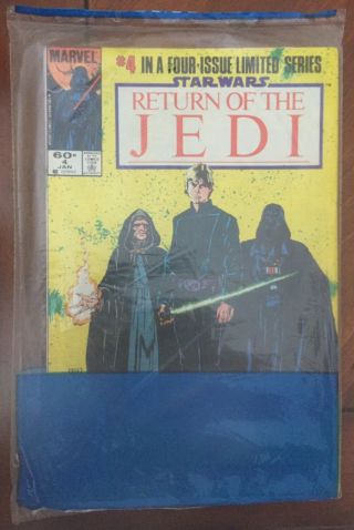 Star Wars: Return Of The Jedi (1983) 1 - 4 - Comics Bagged Set - Marvel Comics