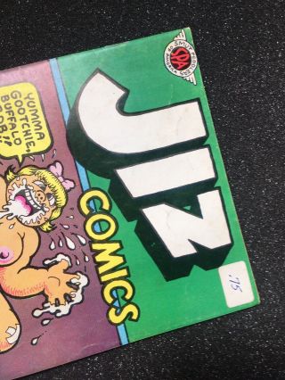 JIZ Comics Robert Crumb 1969 1st Printings RARE Underground Comix 3