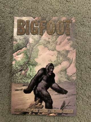Bigfoot - Graphic Novel - Tpb Oop Richard Corben - Book As Rare As Bigfoot Sighting