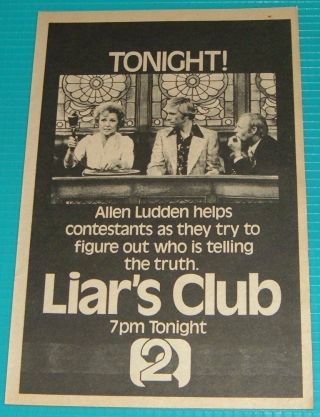 1978 Tv Ad Liar 