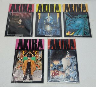 Akira 1 1st Full Color Printing (1988) 1st Appearance Tetsuo & Kaneda & 2,  4,