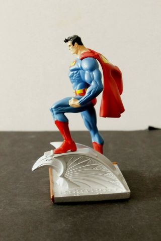 SUPERMAN MINI STATUE DESIGNED JIM LEE SCULPTED TIM BRUCKNER DC COLLECTIBLES 3