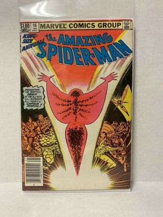 The Spider Man Annual 16 1st Appearance Of Monica Rambeau