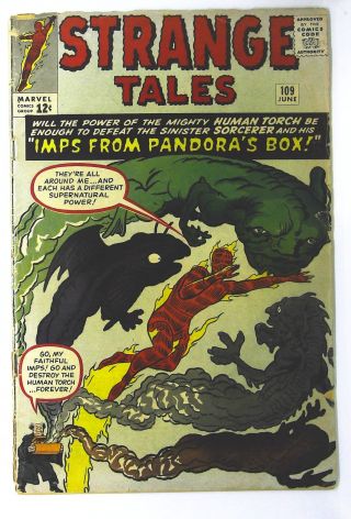 Strange Tales (1951 Series) 109 In Vg Minus.  Marvel Comics [ 59]