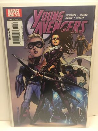 Young Avengers 10 1st Appearance Tommy Shepherd Speed Wandavision Disney,  Nm