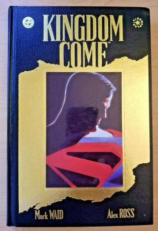 Kingdom Come By Waid & Ross (elseworlds,  Dc Comics Gold Foil Hardcover) Superman