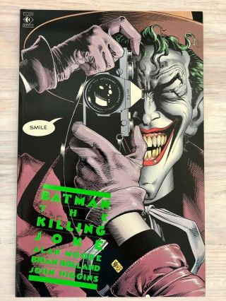 Batman The Killing Joke 1st Printing (1988) Dc Comics - - Near