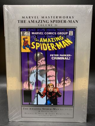 The Spider - Man: Marvel Masterworks Vol.  21 Hardcover - &