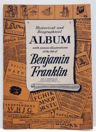 Acme Markets Benjamin Franklin Historical And Biographical Album Booklet 1955