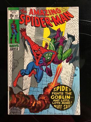 The Spider - Man 97 (jun 1971,  Marvel)