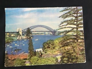 Vintage Collectable Postcard - C1970s - Sydney Harbour Bridge,  Sydney - Large