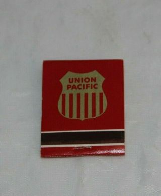 Union Pacific Railroad Matchbook Cover " Load 