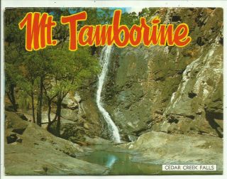 Australia Postcard View Folder - Mt.  Tamborine,  Qld - 1980 