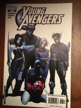 Young Avengers 6 (marvel,  Sep 2005) 1st Kate Bishop In Costume,  1st Stature Nm