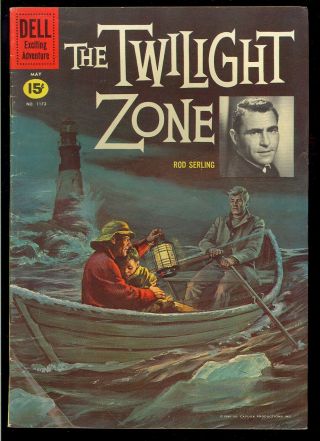 Four Color 1173 (the Twilight Zone 1) Dell Tv Comic 1961 Vg