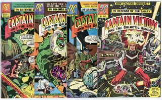 Captain Victory 1 - 13 Complete Set Avg.  Nm - 9.  2 Jack Kirby Art Pacific 1981