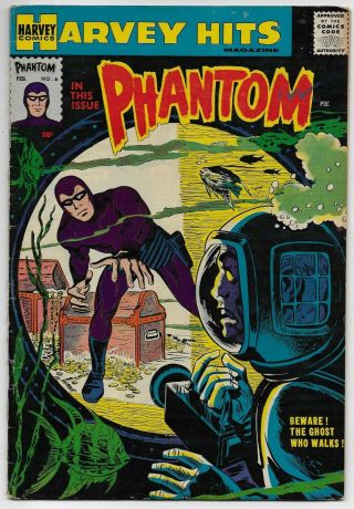 Harvey Hits 6 The Phantom 1958 Fine,