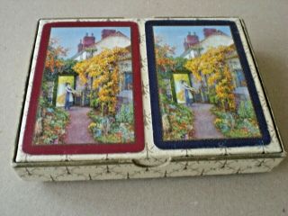 Waddingtons Double Deck Of Playing Cards,  Vintage Reg.  704615,  Goverment Seal