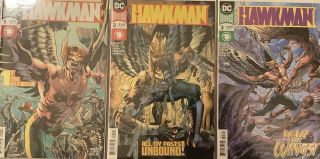 Hawkman: Complete 2018 Series.  All 29 Comic Books.  Very Fine To Near Cond.