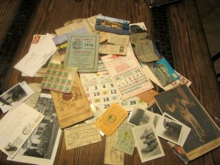 Ephemera,  Calendars,  Stamps,  Photos,  Booklets,  Record Vtg Driver License Elvis,