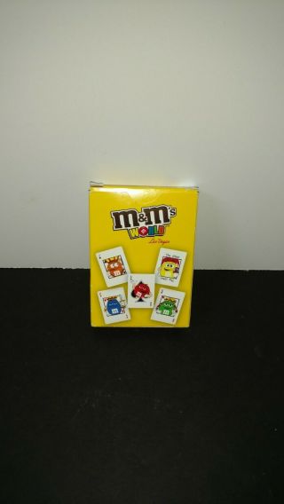 Vintage 1994 M&ms Welcome To Fabulous Las Vegas Playing Cards