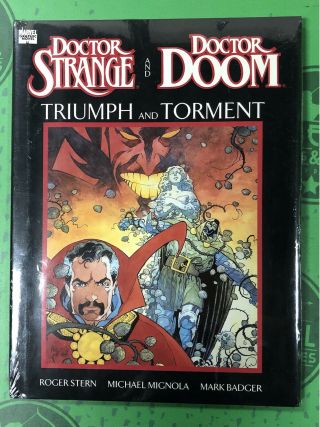Doctor Strange And Doctor Doom Triumph And Torment Graphic Novel Nm,