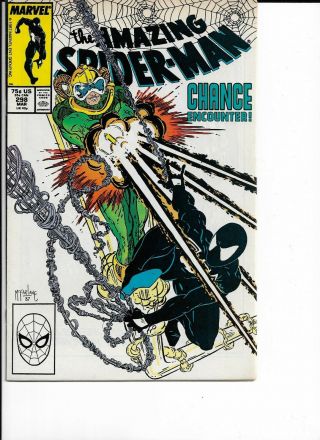 The Spider - Man 298 (mar 1988,  Marvel) 1st Todd Mcfarlane & Venom Cameo