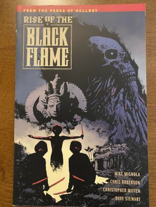 Rise Of The Black Flame Tpb Hellboy Bprd Mignolaverse Oop Htf Dark Horse Unread