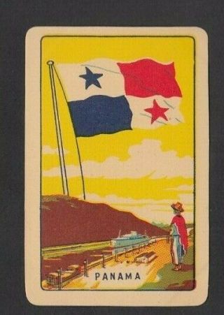 1 Playing Swap Card Woolworths Melbourne Olympic Games 1956 Panama Mexican Man
